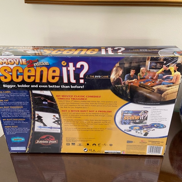 Scene it movie 2nd Edition dvd game unopened new - Picture 3 of 6